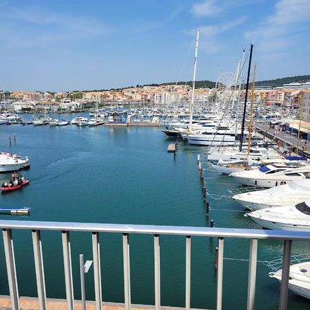 Studio Cap D Agde Vue Port Buitenkant foto